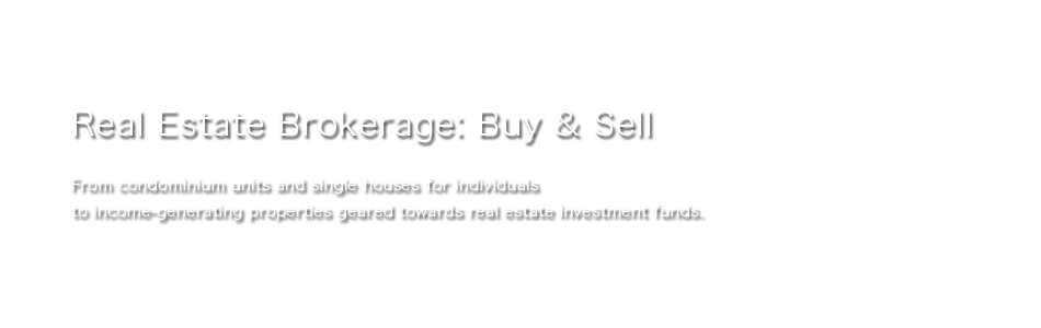 Real Estate Brokerage: Buy & Sell